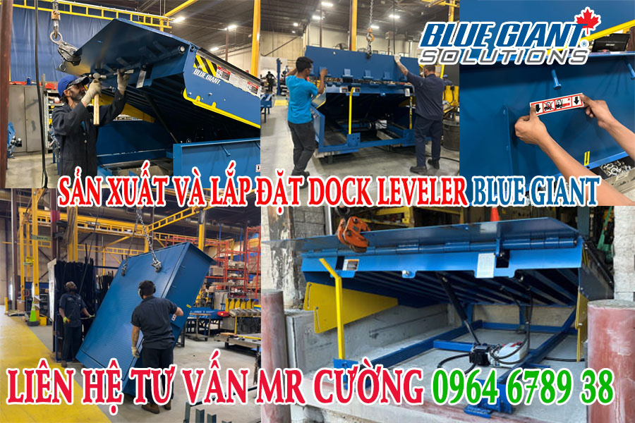 Ưu điểm của Dock leveler Bluegiant lúc sản xuất và lắp đặt